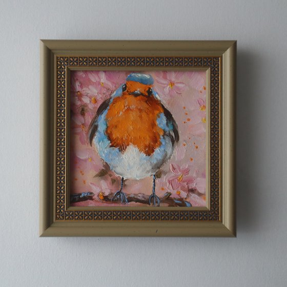 Robin Bird Painting