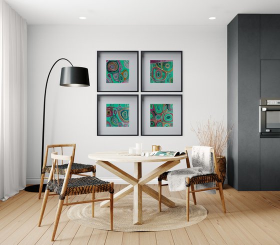 Geometric abstract composition #1