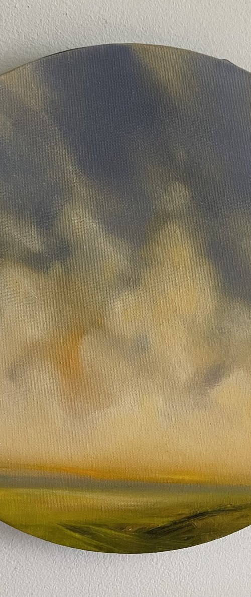 Golden clouds by Daiva Karaliute