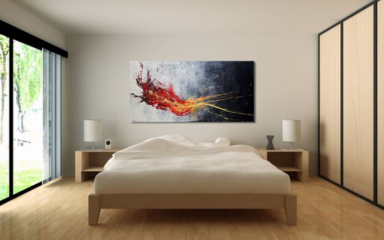 Spouting Spell (Spirits Of Skies 128112) (160 x 80 cm) XXXL (64 x 32 inches)