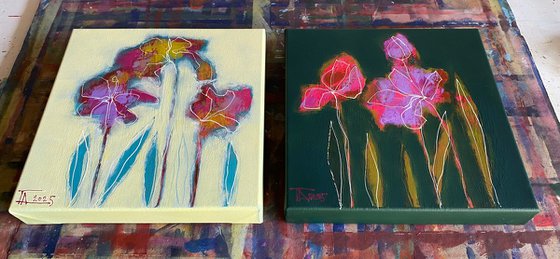 The last tulips I.