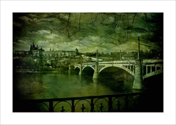 River and Bridge in Prague