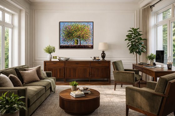 Tree of Spring - framed