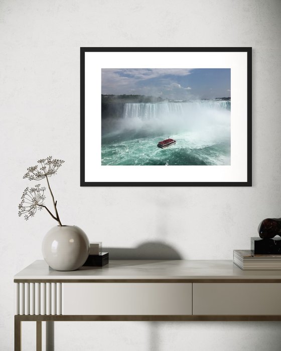 INTO NIAGARA FALLS