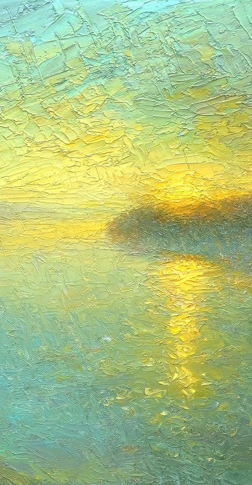 Rainy river by Dmitry Oleyn