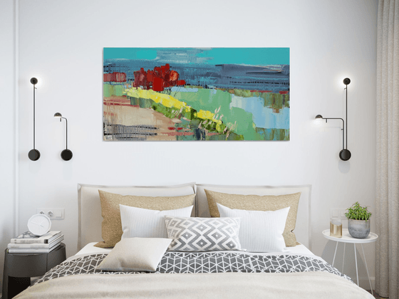 Flowers in the water