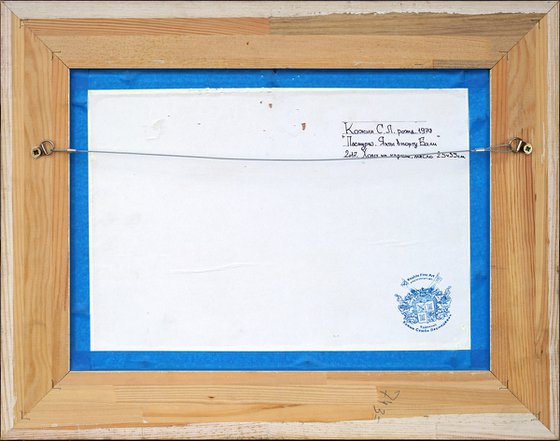 Cloudy. Yachts in the Bali port