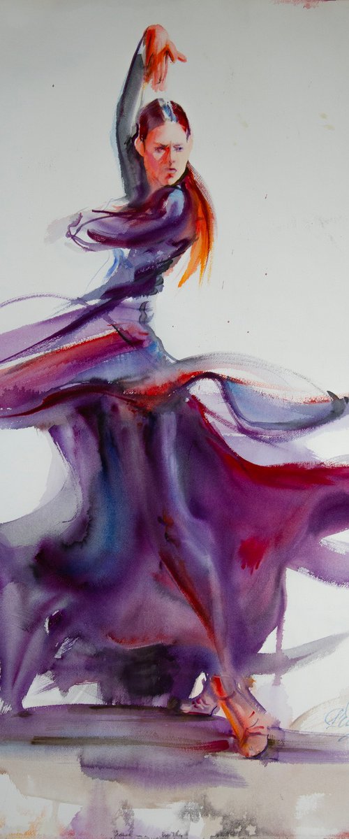 American Smooth. Dancer by Irina Bibik-Chkolian