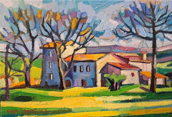 Set of two painings, 5