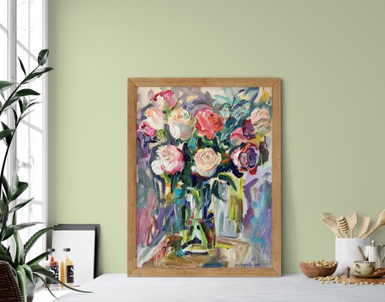 Roses Painting