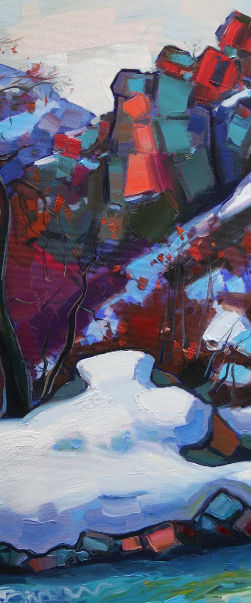 Winter landscape by Tigran Avetyan