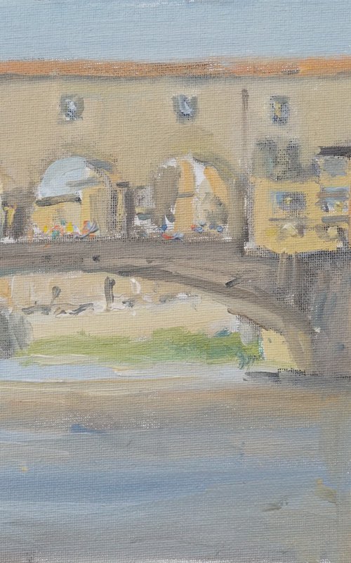 The Ponte Vecchio, Florence by Alex James Long