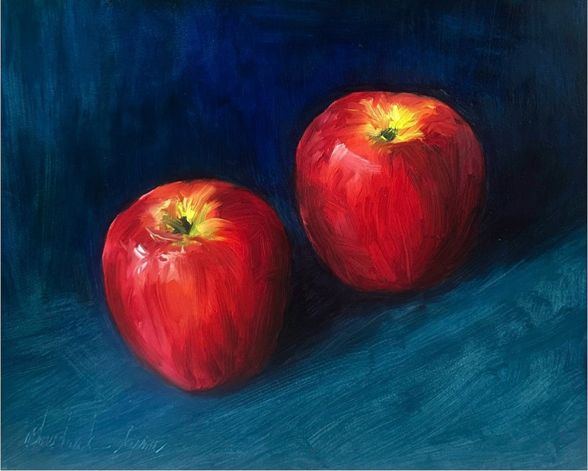 Crispy Cold Apples By Irina Sherbiak, 10 X 8, Artwork For Sale On Artfinder