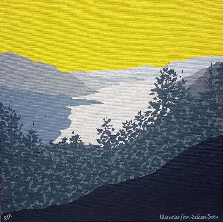 Ullswater From Seldom Seen The Lake District Artfinder
