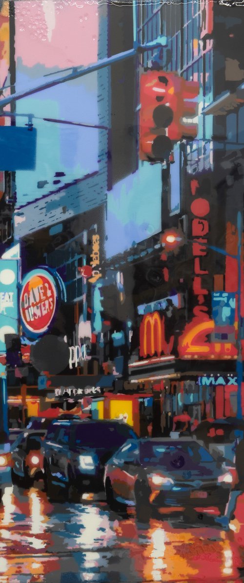 Rainy New York Street #3 by Marco Barberio