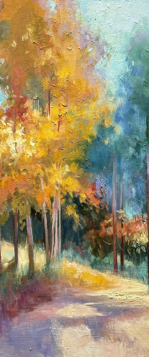 Golden Canopy by Emily Lane