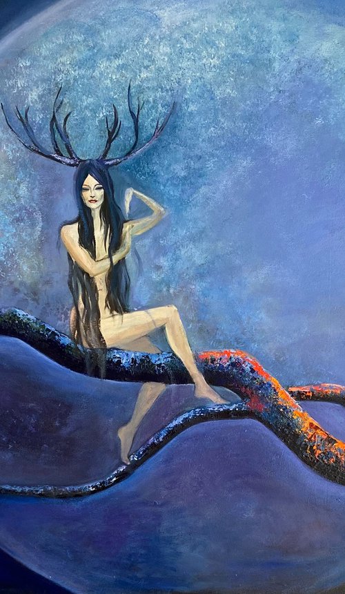 A Goddess of a Forest by Dolgor Dugarova