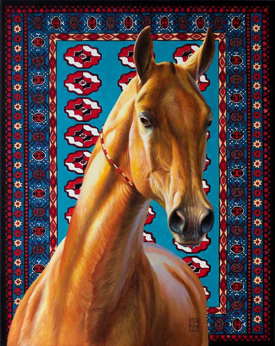 The Gold of Turkmenistan Akhal-Teke Horse