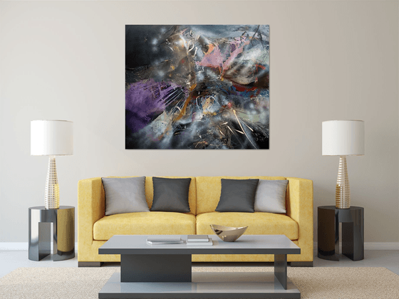 XXL painting abstract dreams