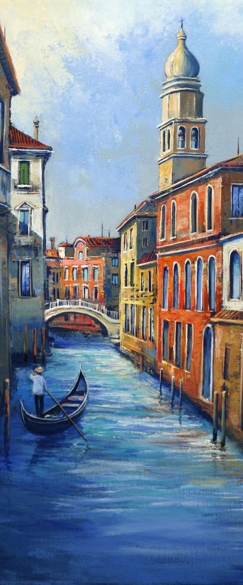Venice Canal by Behshad Arjomandi