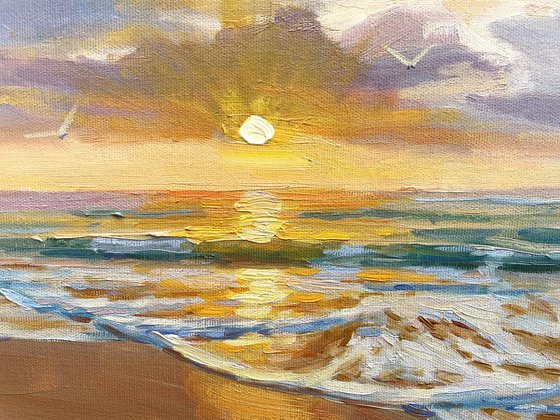 "Morning embankment"