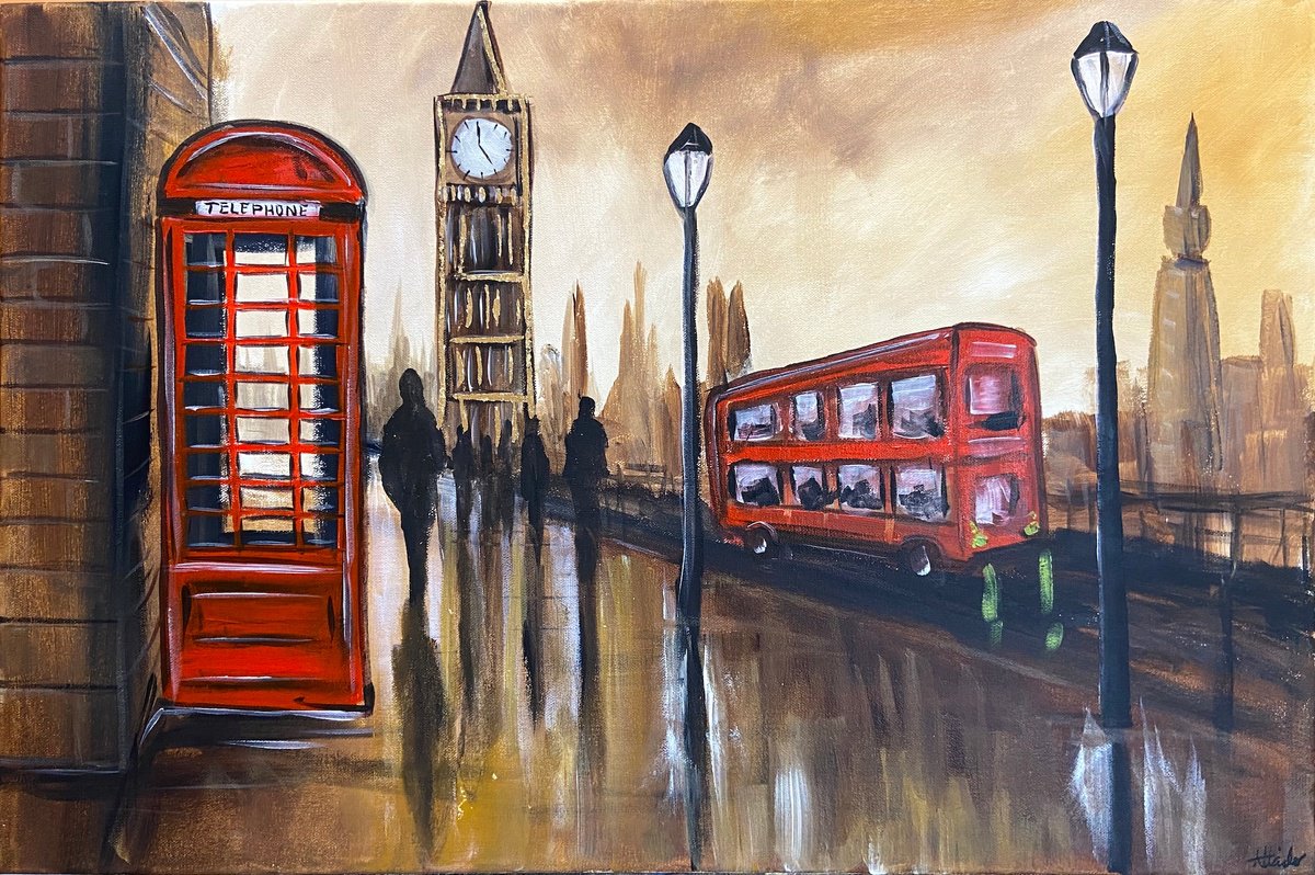 Golden Hues of London by Aisha Haider