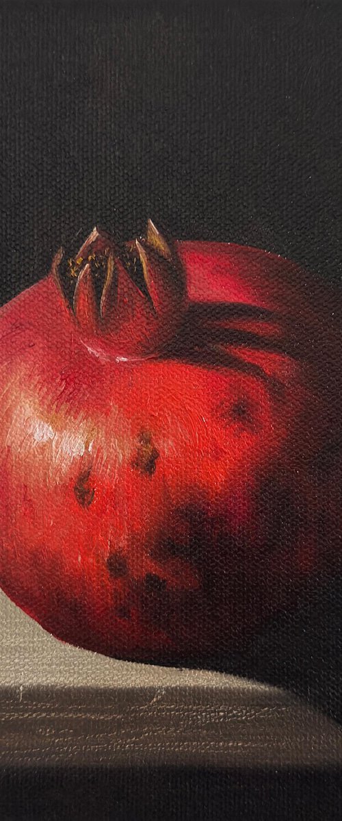 Pomogranate 8x8 in by Konstantin Javakhyan