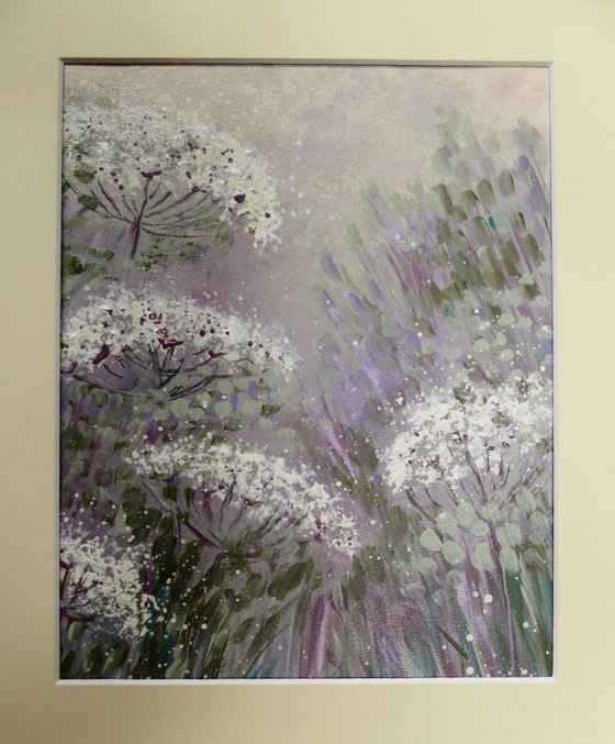 Cow Parsley with Lilac