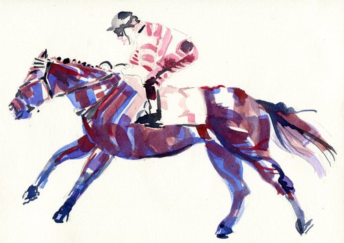 Horse Racing Part II by Hannah Clark