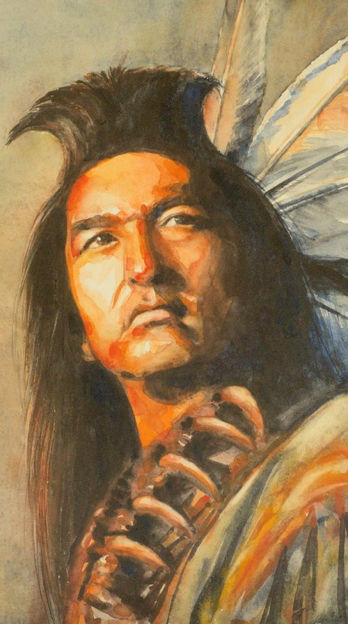 Kicking Bird by Eve Mazur