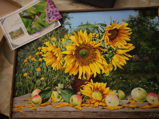 Sunflower Still life Realistic