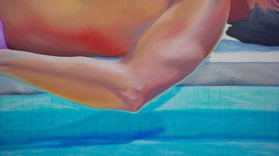 1969. LA PISCINE. Alain