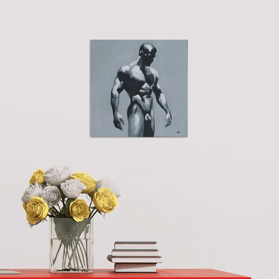 Between Light and Shadow 2 - Male nude