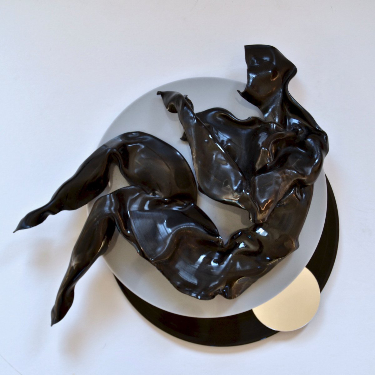 Abstract Sculpture , Asleep At Midnight By Seona Mason, 16 X 15, Artwork For Sale On Artfinder