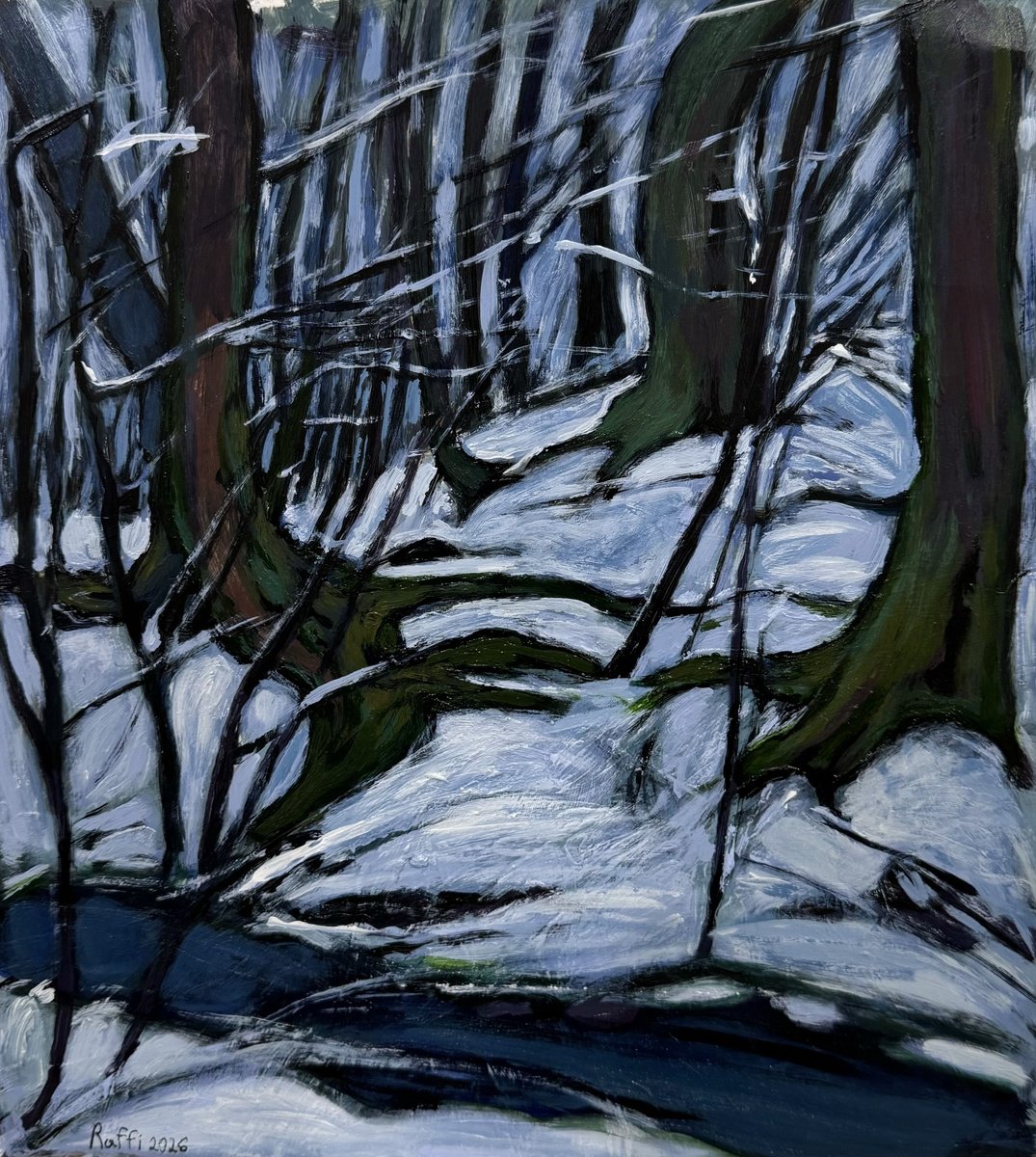  - In The Forest - ? By Raffi Ghazaryan, 10 X 11, Artwork For Sale On Artfinder