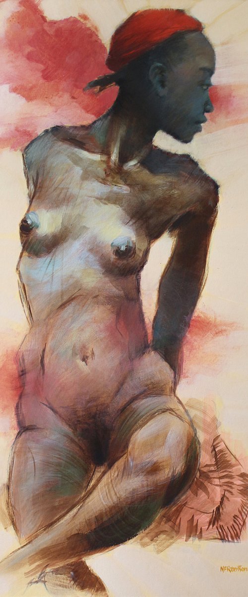 Restive Nude by Nicholas Robertson