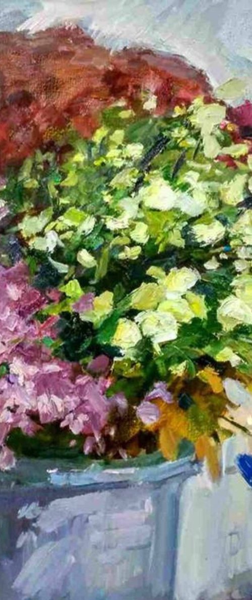 Late flowers by Olga Samar