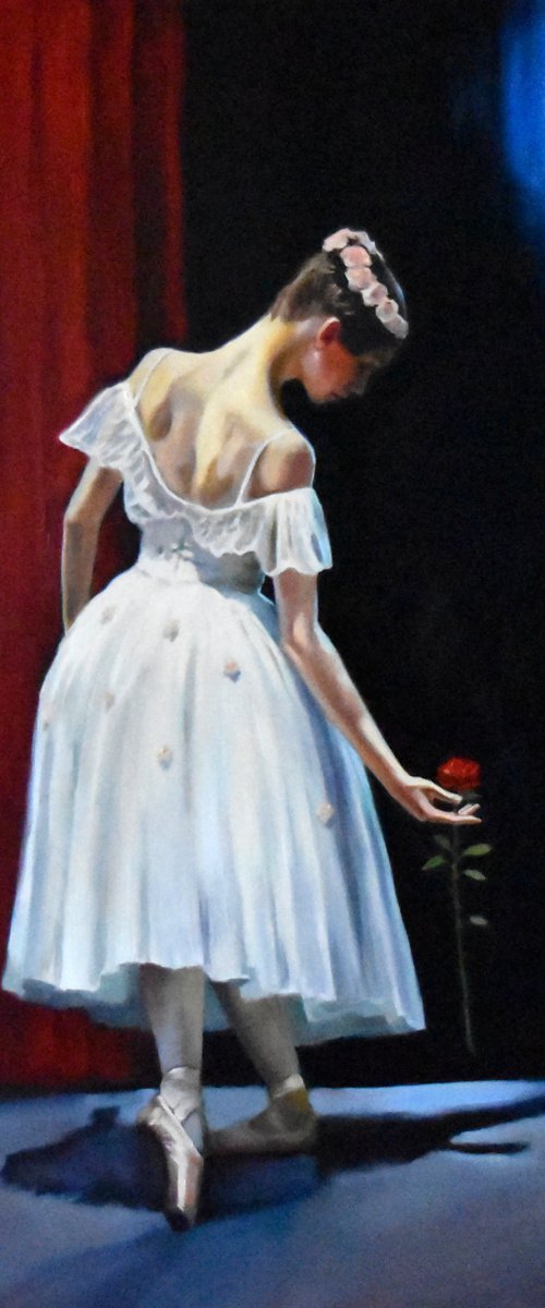 Dancing with a rose by Serghei Ghetiu