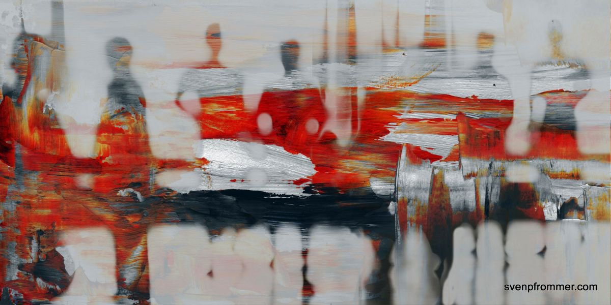 Abstract Photograph , Burma Blur Xxv By Sven Pfrommer, 55 X 28, Artwork For Sale On Artfinder