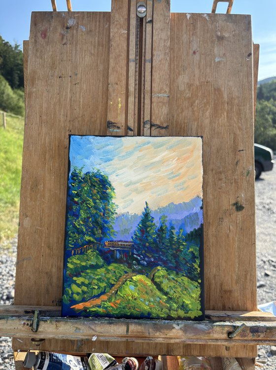 German Mountain Trail – Plein Air