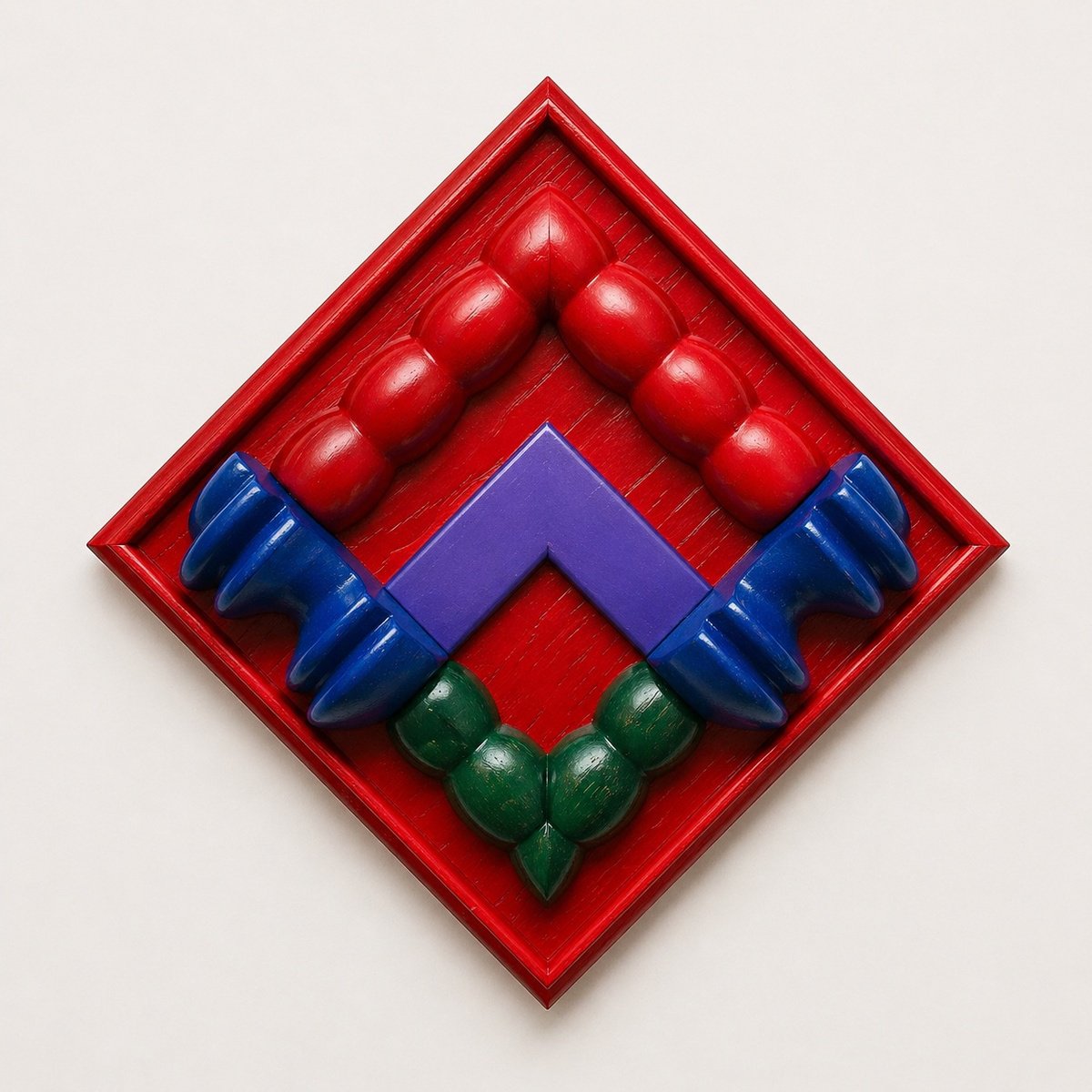 Urban And Pop Relief , Red Memory By George Troyanov, 8 X 8, Artwork For Sale On Artfinder