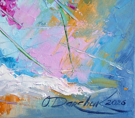 A bouquet of lilacs in a glass