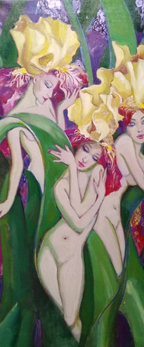 Women-flowers by HELINDA (Olga Müller)