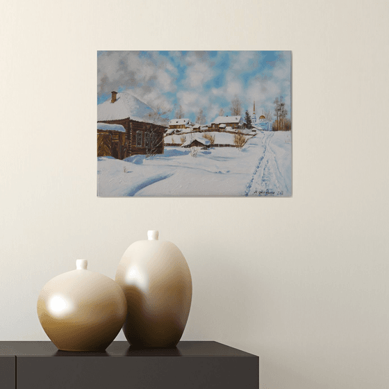 Country Winter Scene