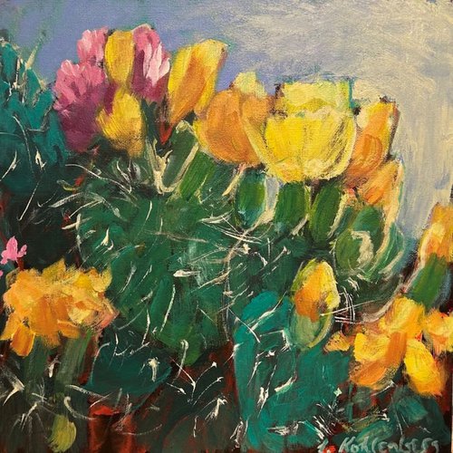 Cactus Study 1 by Leah Kohlenberg