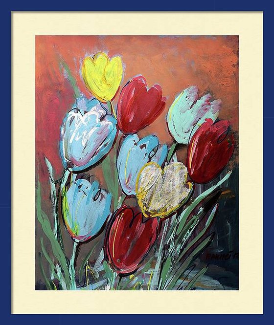 Blue Tulips