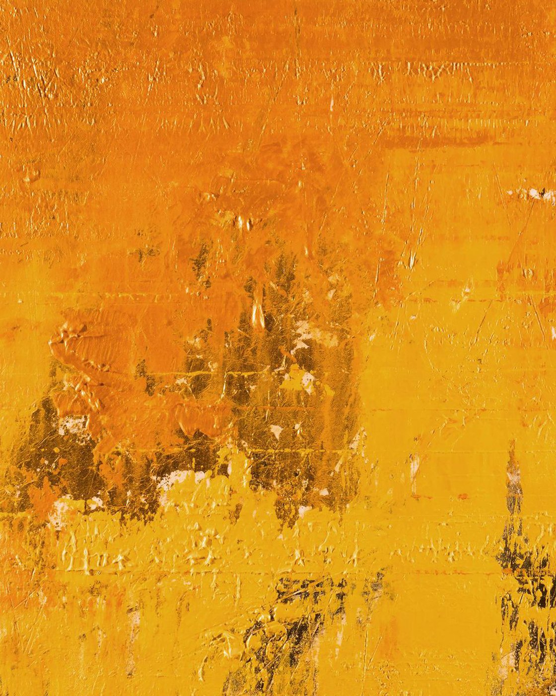 Solid Gold Acrylic painting by Nemanja Nikolic Artfinder