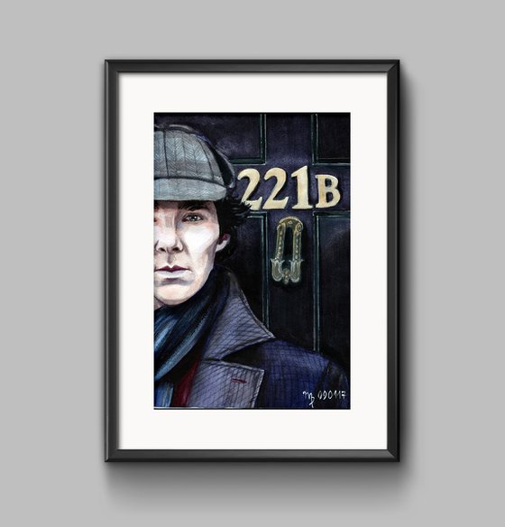 221B Baker Street London England/Sherlock series