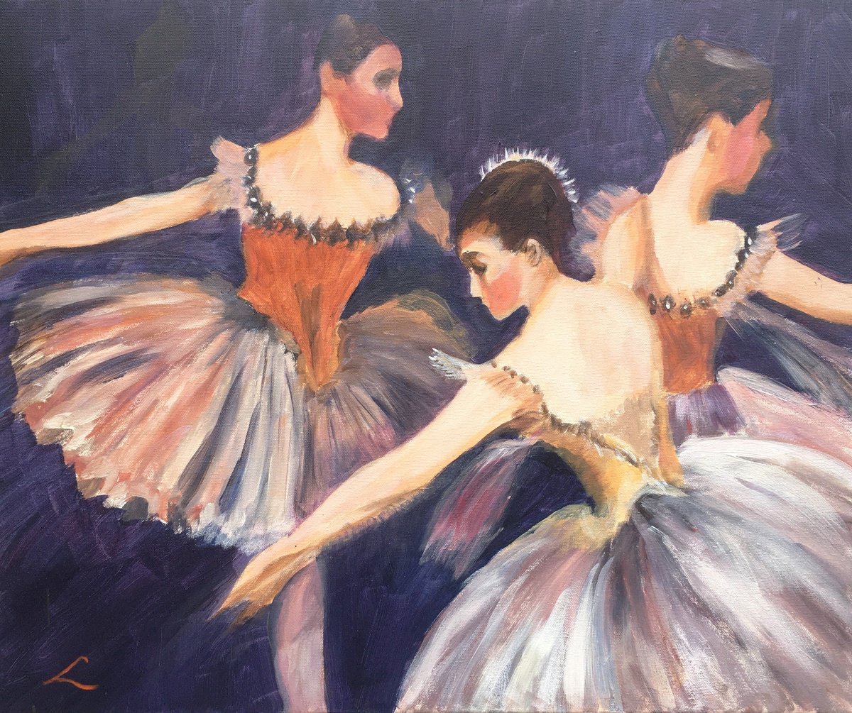 Ballerinas By Elena Sokolova, 24 X 20, Artwork For Sale On Artfinder