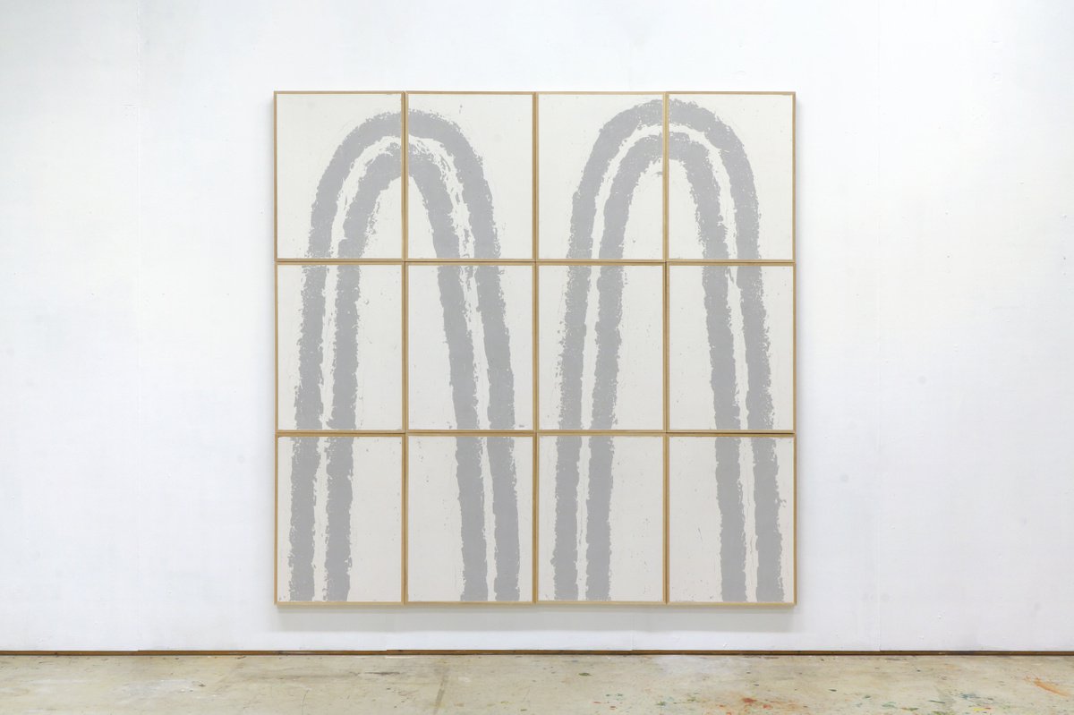 Organic Abstract Painting By Johan Soderstrom, 50 X 66, #356-67 Ellipse Pace (Arches), Original Artwork